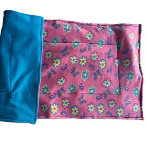 Guinea Pig Cage Liner Fleece Midwest 24” x 47” Pink Flowers New Washable Premium